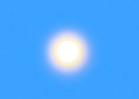 لماذا الشمس صفراء  والسماء زرقاء؟