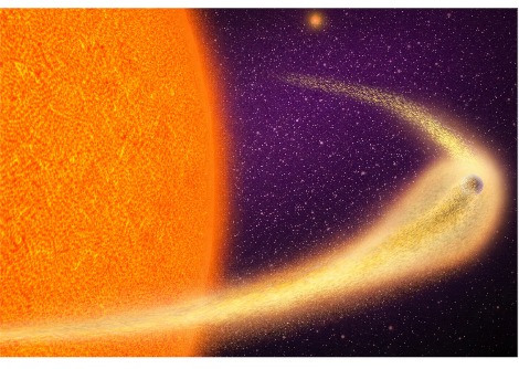 اكتشف علماء الفلك عالمًا جهنميًا ينهار داخل شمسه المضيفة